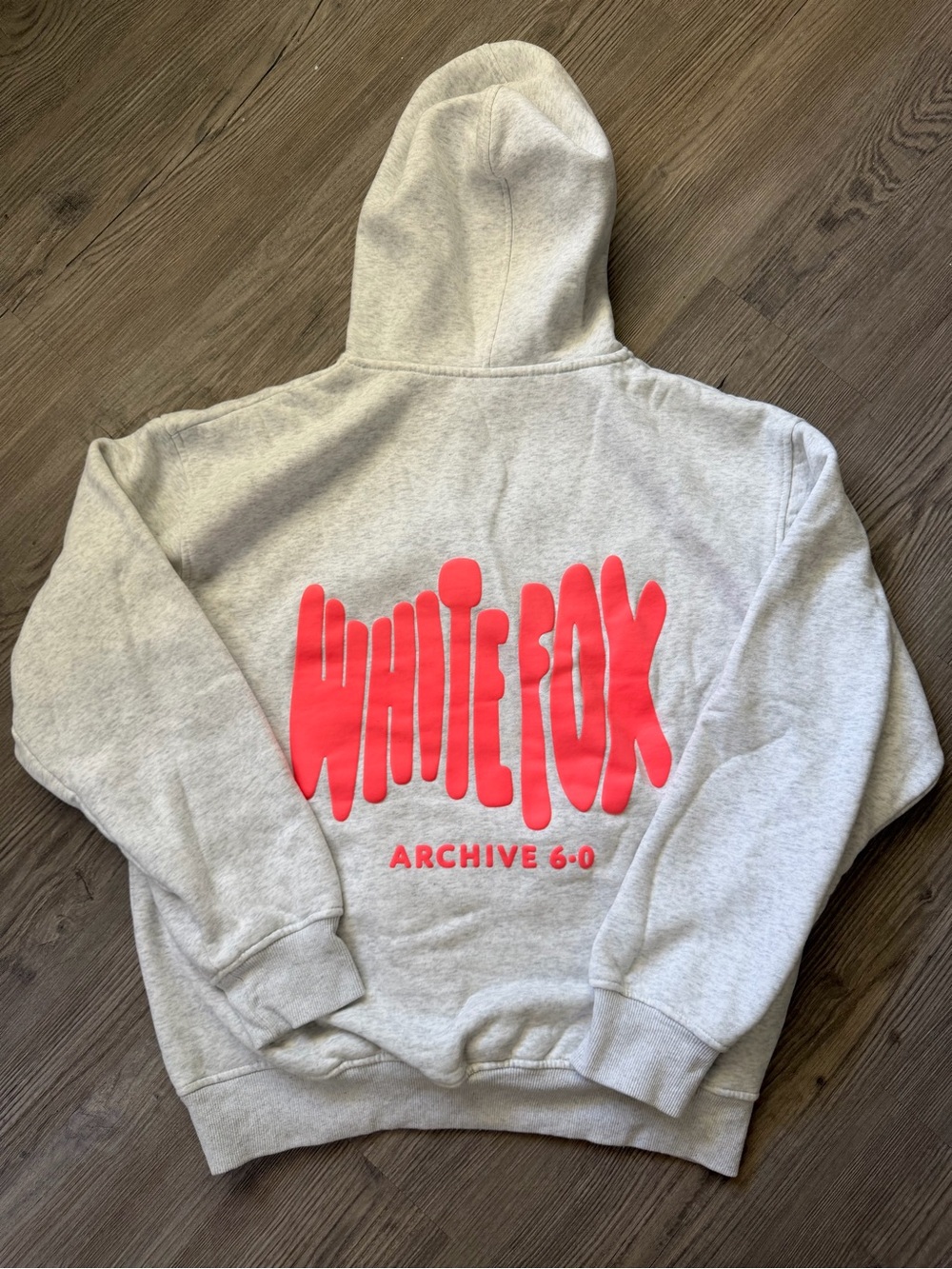 White Fox Boutique Grey Hoodie - Picture 2 of 3